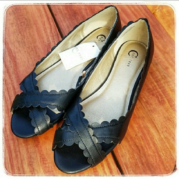 Cest 1946 Shoes - Size 7 Comfy Flats NWT New*